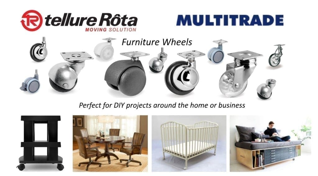 Tellure Rota Furniture Wheels