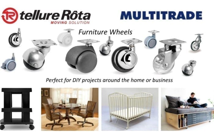 Tellure Rota Furniture Wheels