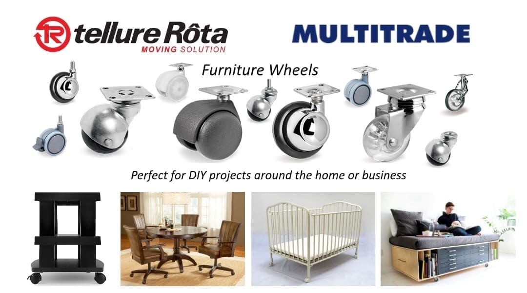 Tellure Rota Furniture Wheels